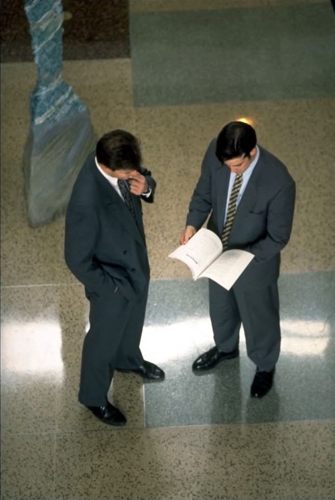 Two Men Above